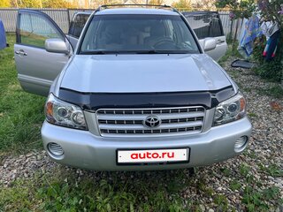 2003 Toyota Highlander I (XU20), серебристый, 1100000 рублей, вид 2