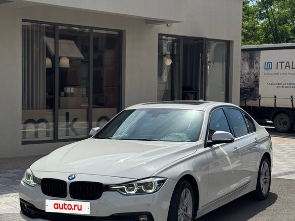 2018 BMW 3 серии 330i VI (F3x) Рестайлинг, белый