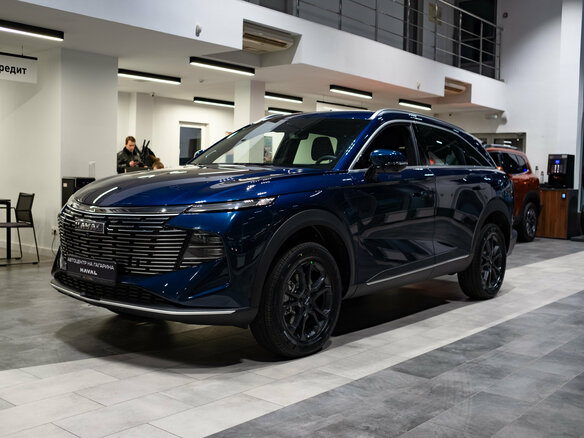 2026 Haval F7 II, синий