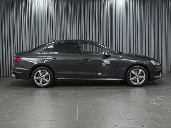 2020 Audi A4 35 TFSI V (B9) Рестайлинг, серый, 3068000 рублей - вид 4