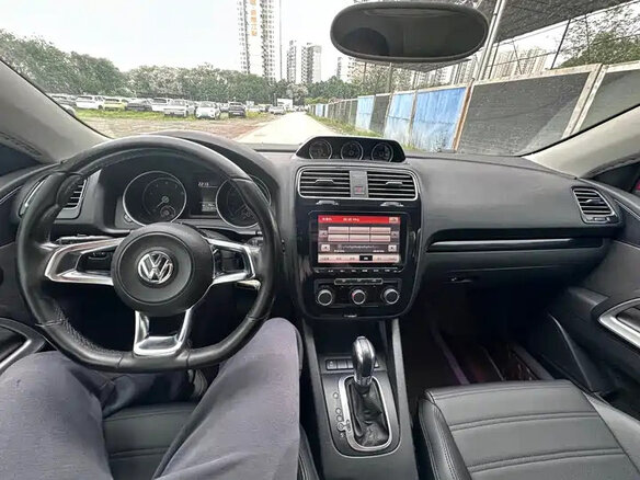 2015 Volkswagen Scirocco III Рестайлинг, красный - вид 7