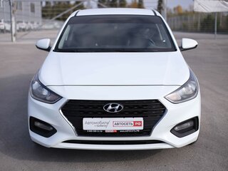 2018 Hyundai Solaris II, белый, 1113983 рублей, вид 2