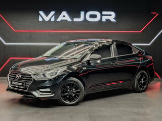 2017 Hyundai Solaris II, чёрный, 1180000 рублей, вид 1