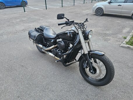 2010 Honda Shadow 750, чёрный, 750000 рублей, вид 2