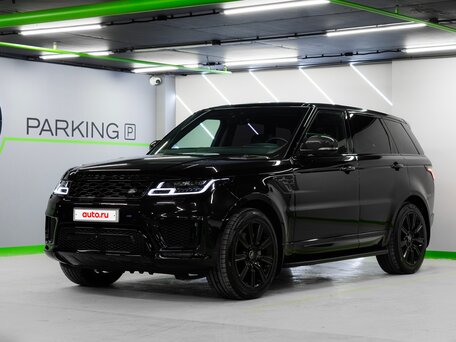 2018 Land Rover Range Rover Sport II Рестайлинг, чёрный, 5600000 рублей, вид 5