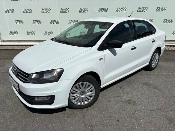 2019 Volkswagen Polo V Рестайлинг, белый