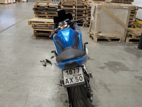 2007 Kawasaki ER-6F (Ninja 650R), синий, 250000 рублей, вид 4