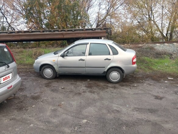 2005 Lada (ВАЗ) Kalina I, бежевый, 95000 рублей - вид 4