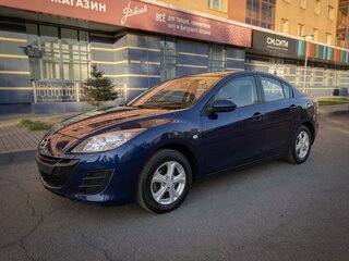 2009 Mazda 3 II (BL), синий, 900000 рублей, вид 1