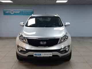 2014 Kia Sportage III Рестайлинг, серый, 1267000 рублей, вид 2