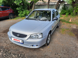 2008 Hyundai Accent ТагАЗ II, серебристый, 312000 рублей, вид 2