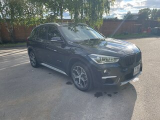 2017 BMW X1 18i sDrive II (F48), чёрный, 1750000 рублей, вид 4