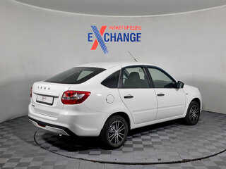 2019 Lada (ВАЗ) Granta I Рестайлинг, белый, 629000 рублей, вид 4