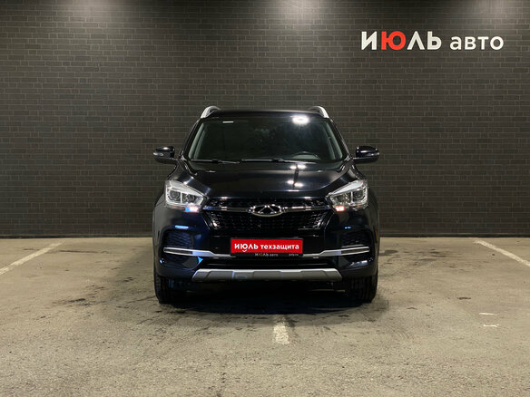 2021 Chery Tiggo 4 I Рестайлинг, чёрный - вид 1