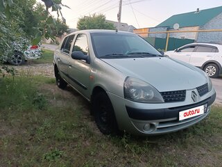 2003 Renault Symbol I Рестайлинг, серый, 249000 рублей, вид 3