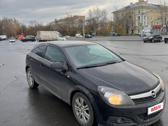 2008 Opel Astra GTC H Рестайлинг, чёрный, 373000 рублей - вид 1