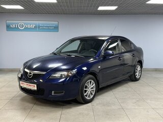 2008 Mazda 3 I (BK) Рестайлинг, синий, 430000 рублей, вид 1
