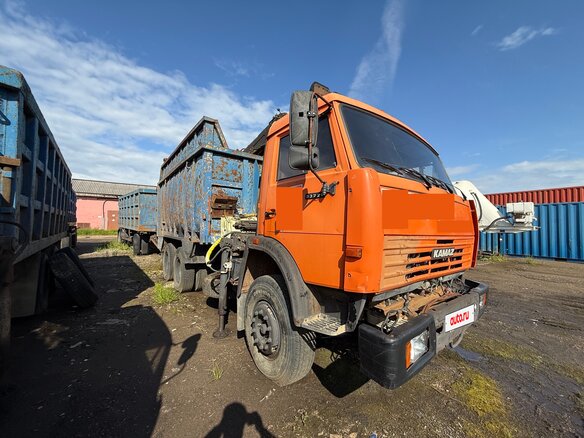 2007 КамАЗ 53229, оранжевый, 2000000 рублей