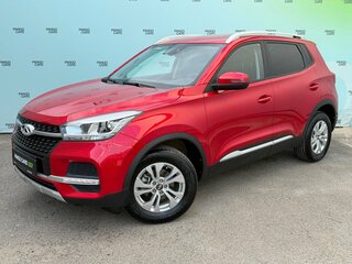 2021 Chery Tiggo 4 I Рестайлинг, красный, 1245000 рублей, вид 3