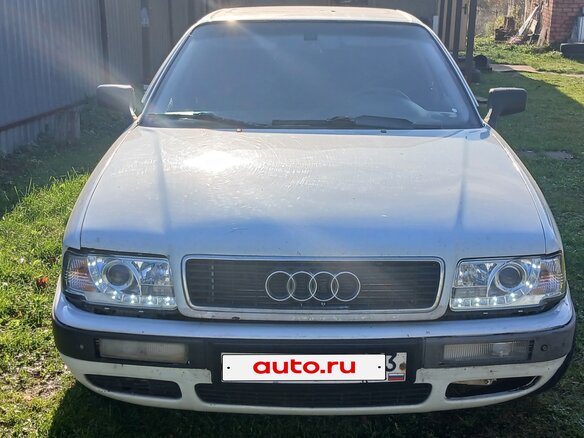 1992 Audi 80 V (B4), белый, 176000 рублей