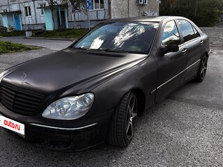 2004 Mercedes-Benz S-Класс 500 IV (W220) Рестайлинг, чёрный, 300000 рублей, вид 1