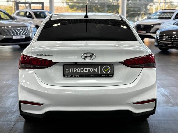 2017 Hyundai Solaris II, белый, 1019900 рублей - вид 5