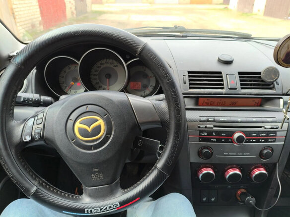 2007 Mazda 3 I (BK) Рестайлинг, серый, 285000 рублей - вид 13