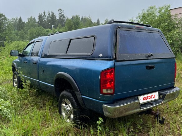 2004 Dodge RAM III (DR/DH), синий, 1670000 рублей - вид 3