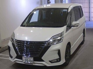 2019 Nissan Serena S-Hybrid V (C27) Рестайлинг, белый, 1650000 рублей, вид 5