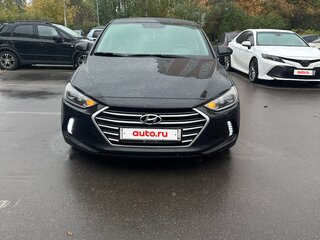 2017 Hyundai Elantra VI (AD), чёрный, 1630000 рублей, вид 1