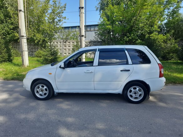 2012 Lada (ВАЗ) Kalina I, белый, 155000 рублей