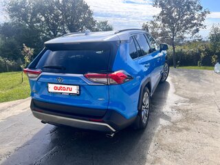 2019 Toyota RAV4 V (XA50), синий, 3300000 рублей, вид 4
