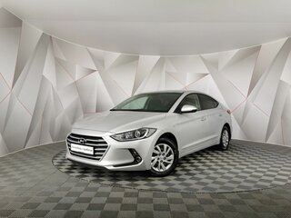 2017 Hyundai Elantra VI (AD), серебристый, 1345000 рублей, вид 1