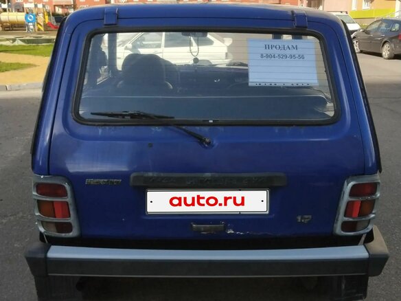 1999 Lada (ВАЗ) 2121 (4x4) I Рестайлинг, голубой, 220000 рублей - вид 2
