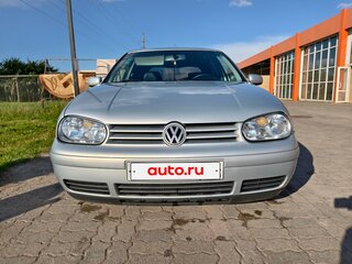 1998 Volkswagen Golf IV, серебристый, 400000 рублей, вид 2