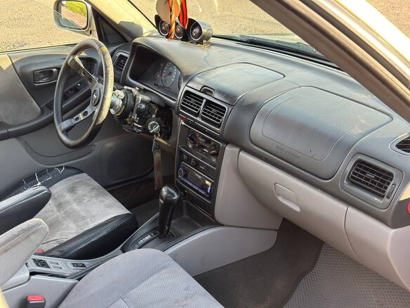 2000 Subaru Forester I Рестайлинг, золотистый - вид 4
