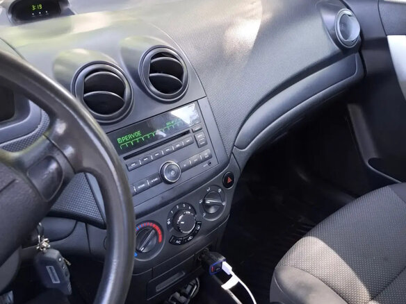 2009 Chevrolet Aveo I Рестайлинг, синий - вид 4