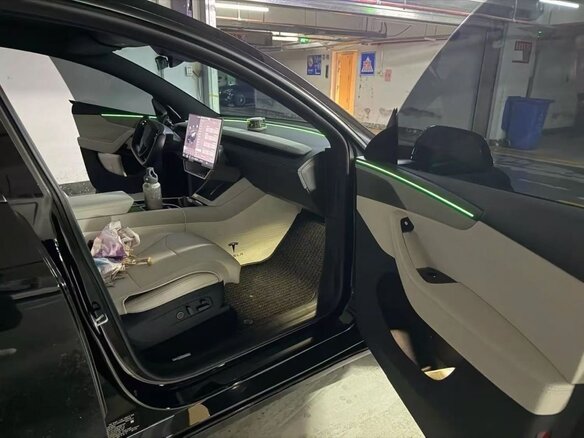 2026 Tesla Model Y Long Range I Рестайлинг, чёрный - вид 7
