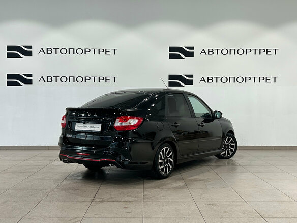 2024 Lada (ВАЗ) Granta Sportline I Рестайлинг, чёрный, 899000 рублей - вид 4