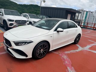 2026 Mercedes-Benz A-Класс AMG 35 AMG II (W177) Рестайлинг, белый, 5092340 рублей, вид 1