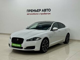 2014 Jaguar XF I Рестайлинг, белый, 1390000 рублей, вид 1