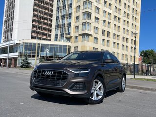 2019 Audi Q8 45 TDI I (4M), коричневый, 5900000 рублей, вид 1