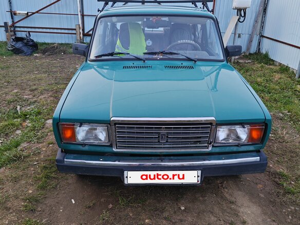 2005 Lada (ВАЗ) 2107, зелёный, 165000 рублей - вид 2
