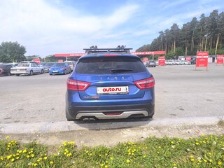 2021 Lada (ВАЗ) Vesta SW Cross I, синий, 1350000 рублей, вид 4