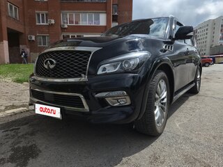 2015 Infiniti QX80 I Рестайлинг, чёрный, 4700000 рублей, вид 3