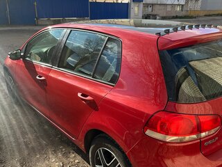 2010 Volkswagen Golf VI, красный, 590000 рублей, вид 3