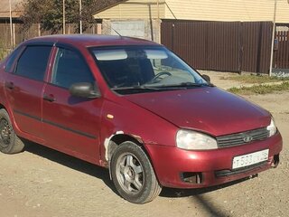 2007 Lada (ВАЗ) Kalina I, красный, 230000 рублей, вид 2