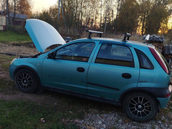 2003 Opel Corsa C, зелёный, 220000 рублей - вид 1