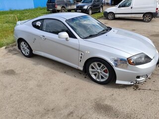 2005 Hyundai Coupe II (GK), серебристый, 450000 рублей, вид 5
