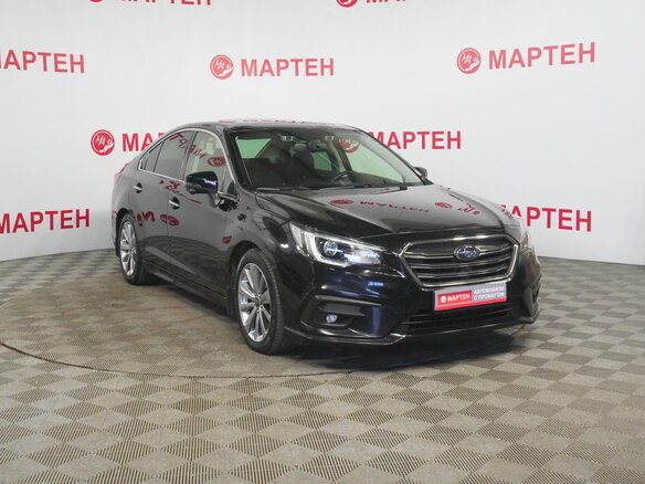 2018 Subaru Legacy VI Рестайлинг, чёрный - вид 3